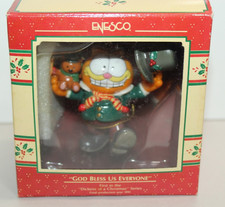Enesco Garfield's Gold Bless Us Everyone Ornament 1st in Series ~ Dickens NIB picture