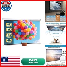 SUPER DEAL 100'' 16:9 HD Projection Screen Portable White picture