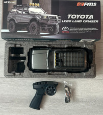 Rock Hobby FMS 1:18 FCX18 LC80 Toyota Land Cruiser RTR Gray Slightly Used L47 picture
