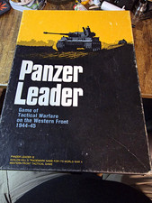 Avalon Hill Panzer Leader Tactical Warfare Game 1974 New Complete Unpunched picture