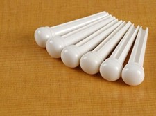 MusicianAtHeart REAL BONE Bridge Pin Set for Yamaha Acoustic Guitar picture