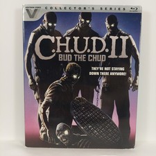 C.H.U.D II : 2 Bud the Chud Blu-ray & Slipcover * Vestron Collector's Series * picture