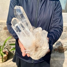 2.3LB A+++ Large Himalayan top quartz clusters/mineral samples - picture
