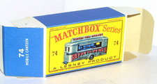 Replica D Type Box only for Lesney Matchbox RW #74a Mobile Refreshments Canteen picture