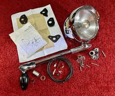 1955 - 1957 PONTIAC & CHEVY “GUIDE” S2-55 SPOTLIGHT w/ MIRROR (OEM USED SET) A+ picture