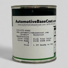 SUBARU - 35J PURE DARK BLUE BASECOAT PAINT (PICK SIZE PINT, QUART OR GALLON) picture
