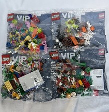 4 LEGO VIP PACKS-40512 FUNKY, 40513 SPOOKY, 40606 SPRING, 40609 CHRISTMAS-NEW picture