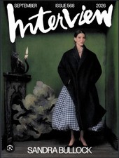 SANDRA BULLOCK - INTERVIEW MAGAZINE - PRE-SALE - SEPTEMBER 2026 - NEW picture