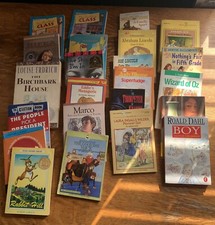 Vintage Lot 23 Softcover Books 70/80/90s/Y2K  School Library Homeschool picture