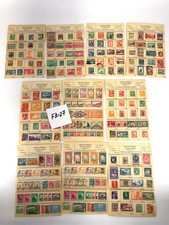 Stamp Approval Sheets Qty (10) Est From 1930s to 1940s (per AI) picture