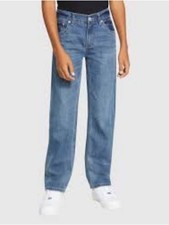 Levi's 505 Regular Light Blue Wash Straight-Leg Jeans picture