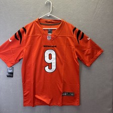 Nike Cincinnati Bengals Joe Burrow #9 Orange Alt. NFL Jersey SIZE Pick Size picture