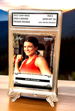 GINA CARANO RC 2012 LEAF National Collectors Promo ROOKIE GRADED GEM-MT #GC1 picture