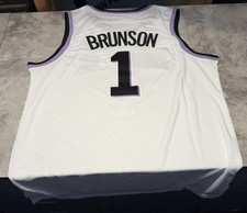 NWOT Villanova Wildcats NCAA Jalen Brunson #1 Large Jersey. Knicks. Mavs.  picture