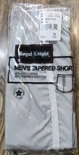 Vintage Royal Knight Mens Tapered Shorts Sz 34 Above Knee 1980s Tennis Athletic picture