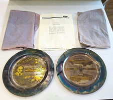 VTG Ford Motorsport Limited Edition Silver 22K Gold Plates Mustang Henry Ford picture