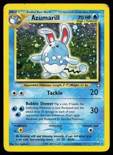 Azumarill 2/111 Unlimited Holo Rare Neo Genesis Pokemon Card picture