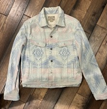Vintage Polo Ralph Lauren Aztec Jean Jacket Lee Storm Rider Rrl  picture