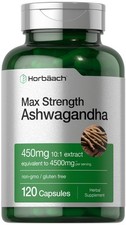 Ashwagandha Capsules | 4500 mg | 120 Count | by Horbaach picture