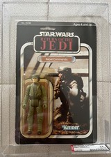 Rebel Commando 1983 AFA GRADED 75 Y-EX+/NM 75/85/85 Star Wars ROTJ 77 Back-A picture