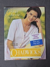 Vintage Chadwick's of Boston 1995 Fashion Catalog Magazine Womens Off Price RARE picture