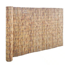 6 Ft. X 16.4 Ft. Bamboo Reed Roll Privacy Fence Screen for Outdoor Walls Pools P picture