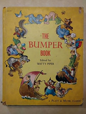 The Bumper Book Watty Piper VTG 1961 Deluxe Edition Eulalie Illus Platt & Munk picture