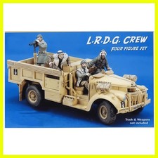 1/35 Casting Resin Model Assembly Kit, GK, Truck Soldier 4-person Model, Unpa... picture