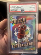 Topps Finest UCC 2023-24 Wayne Rooney Man United PF-17 Prized PSA 10 picture