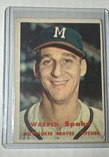 1957 Topps - Warren Spahn #90 picture