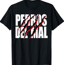 Retro Dios Perdona Los Perros No Mexican Wrestling Two Sided T-Shirt picture