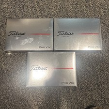 3 DZ NEW Titleist Pro V1X Golf Balls picture