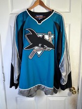 NHL San Jose Sharks Rare Vintage 90's Team Jersey from Starter *CLEAN* - XXL picture
