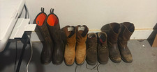 Men's Work Boots Lot - Muck, Justin, Wolverine, Red Wing picture
