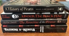 Lot of 4 Pirate History Books Under the Black Flag Raiders & Rebels Atrocities picture
