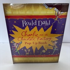 Charlie and Chocolate Factory Pop Up Book Roald Dahl Sealed Rare First Edition picture