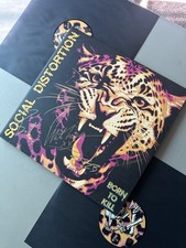 Social Distortion Born To Kill FULL BAND SIGNED Vinyl LP MINT RARE LE picture