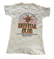 RARE Vtg 1987 Grateful Dead Love Is Real Tour Alpine Valley Tshirt No Tag Med picture