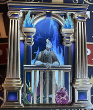 Hades-Disney Pin on Pin Fantasy Pin-Hercules-LE 30-Rare picture