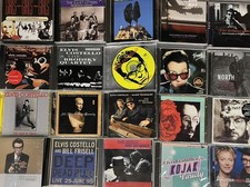 ELVIS COSTELLO CD LOT - THIS YEARS MODEL/GIRLS/NORTH/KING OF AMERICA/JULIET disc picture