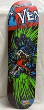 RARE OOP Santa Cruz x Marvel Venom Screaming Hand Skateboard Deck 2015 picture
