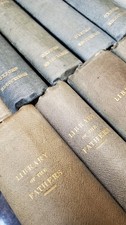RARE Library Of The Fathers CATHOLIC Theology 1838-1850 Hardcover Lot Of 33 picture