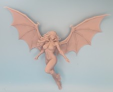 One of a Kind VAMPIRELLA  Model 1/13 Scale Classic  Vampi With Huge Bat Wings picture