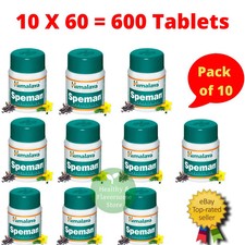 10 X Himalaya Speman Tablets - 600 Tablets (Pack of 10 X 60 Tablets) picture