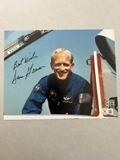 Sam Gemar autographed signed 8x10 photo Beckett BAS COA NASA Astronaut Rare STS picture
