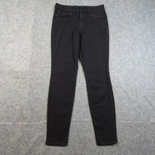 Athleta Jeans Womens 8 Flex Ultra Skinny Black Denim picture