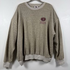 Vtg 90s IU Hoosiers Indiana University Crewneck Sweatshirt Men’s SZ XXL USA Made picture