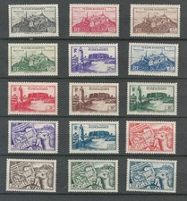FEZZAN FRENCH MILITARY TERRITORIES MOSQUES & PORT MNH SET STAMPS  Lot (FRCL 98) picture