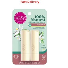 eos 100% Natural & Organic Lip Balm Sticks - Vanilla Bean, All Natural Lip Balm picture