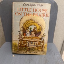 Little House On The Prairie Hardcover --Laura Ingalls Wilder Vintage Book picture